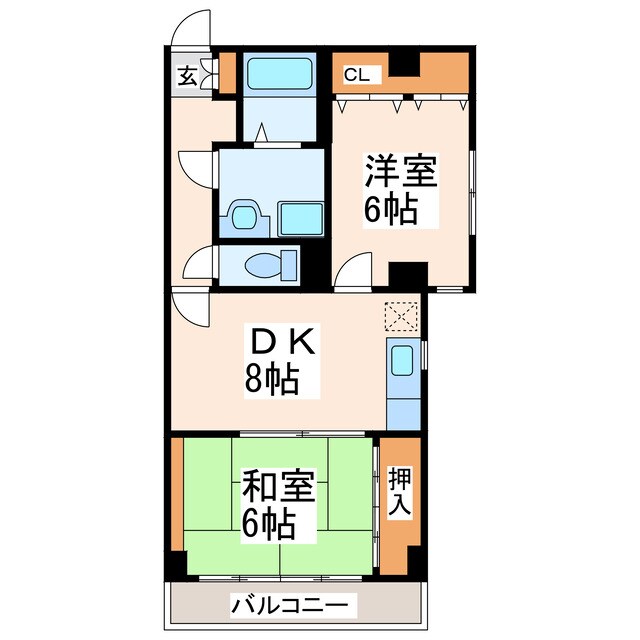 間取り図 ハイムフルール