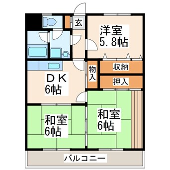 間取図 杉村マンション