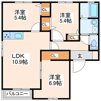 間取図 ディアスフレア