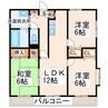 シャルマン（萩原） 3LDKの間取り