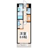 タサキヒルズ 1Kの間取り