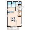 コーポヒロ　Ｎｏ．３ 1Rの間取り