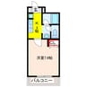 ＡｍａｎｔｅⅡ 1Kの間取り