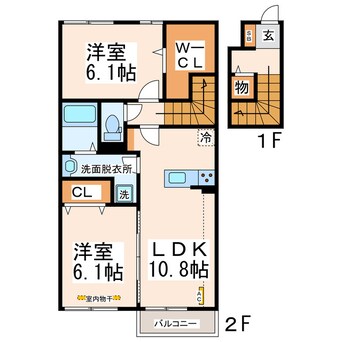 間取図 サリーレⅡ