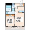エスパシオ琴平Ⅰ 1LDKの間取り