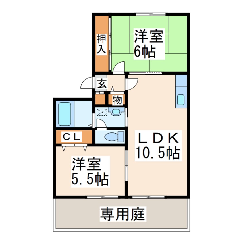 間取図 アムールシャトー