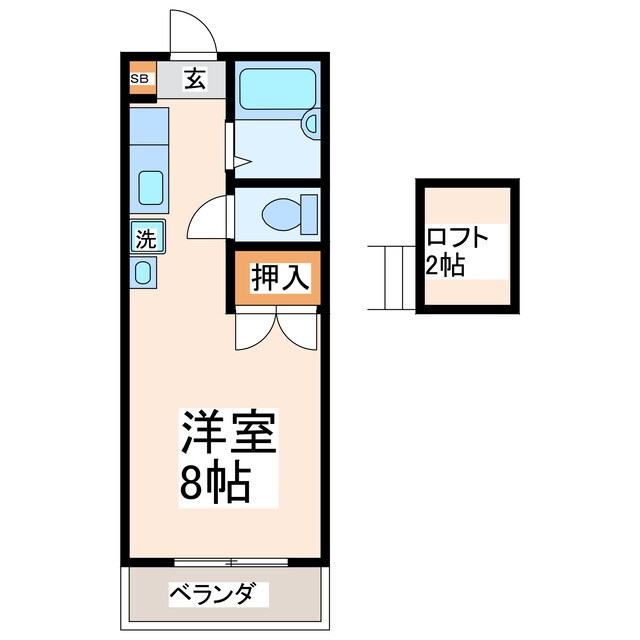 間取り図 第33三共ラフォーレ