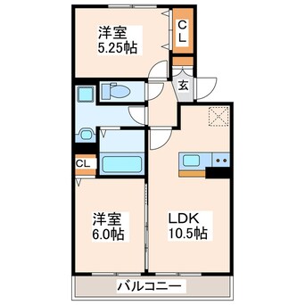 間取図 エスポワール・Ｍ