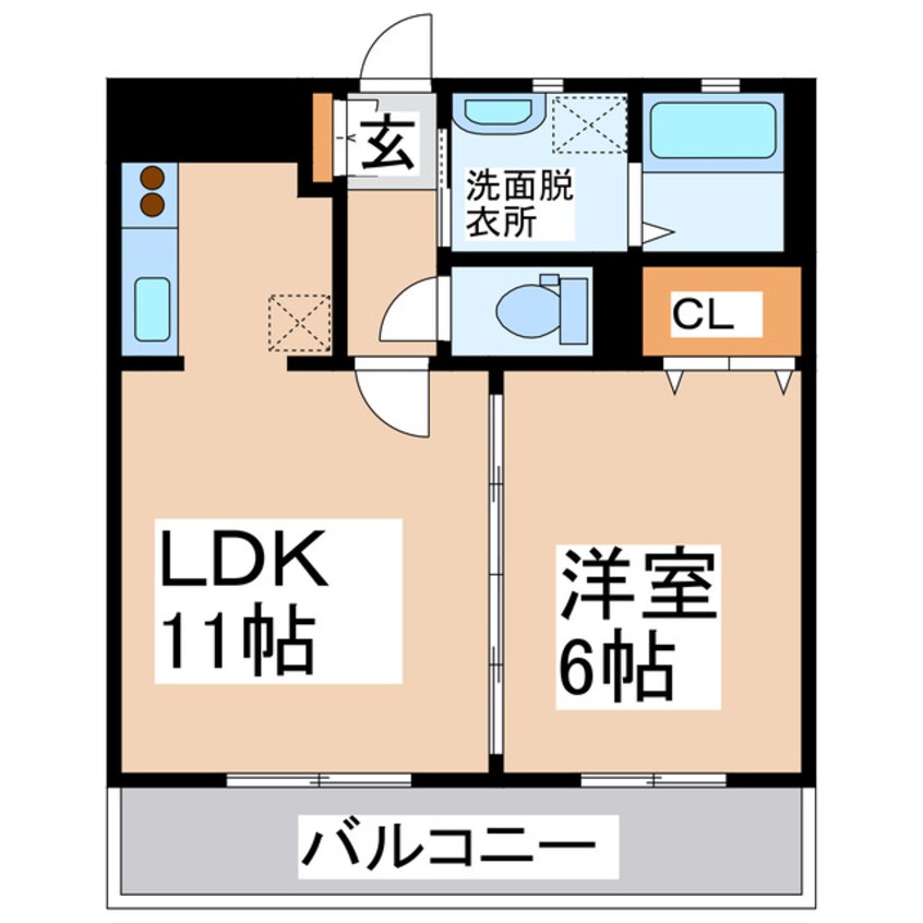 間取図 Ｍ・クレール