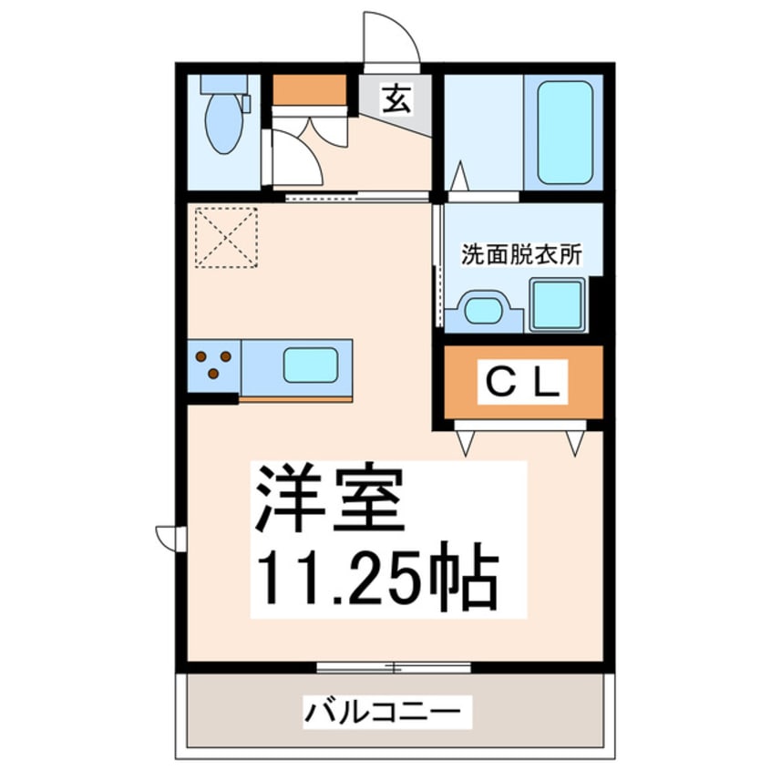 間取図 ジーク日赤通り
