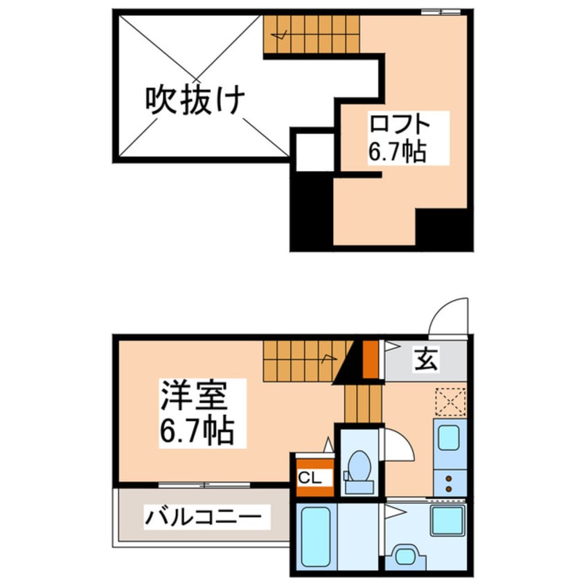 間取図 グランヴィア国府