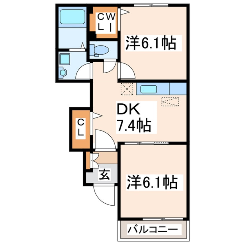 間取図 クイーンズ