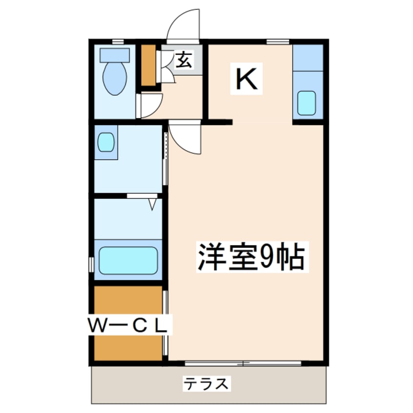 間取図 スペースヒル