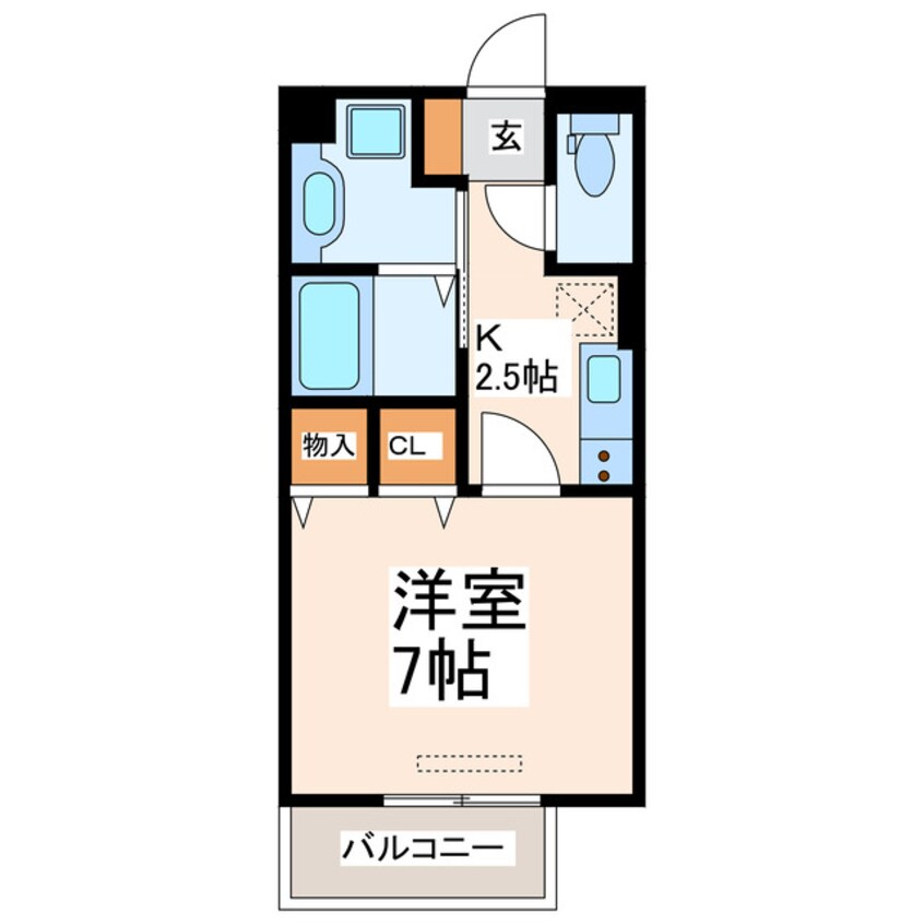 間取図 ウィットまい田崎