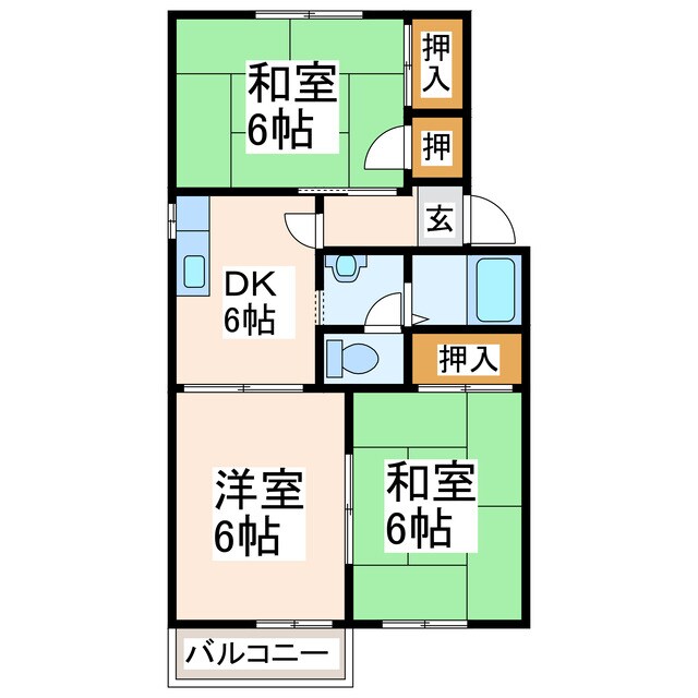 間取り図 ＫＮジャンクションA・B