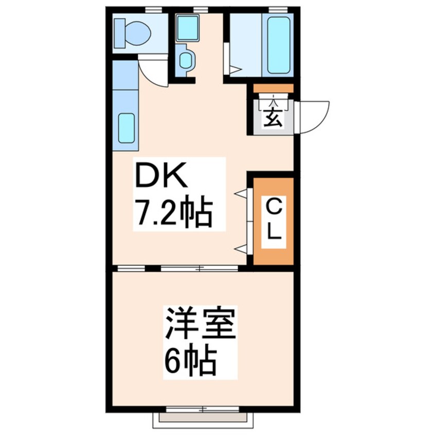 間取図 近見ハイツ