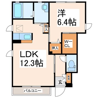 間取図 ブランシェNONAKA