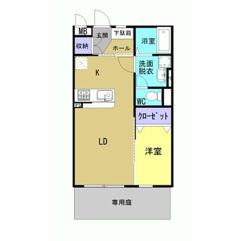 間取図 コート・アベニュー