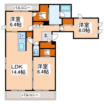 間取図 Ｋ＆Ｍフォレストガーデン