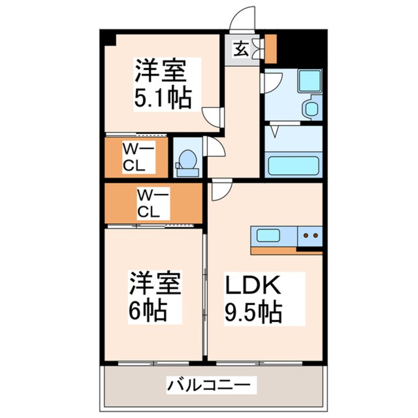 間取図 スペランザ