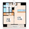 Regina本荘 1LDKの間取り