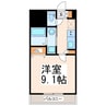 フォーエス本山 1Kの間取り