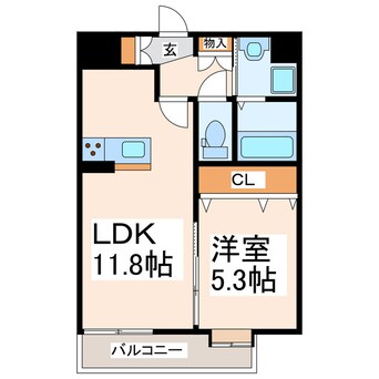 間取図 ELCIA八王寺