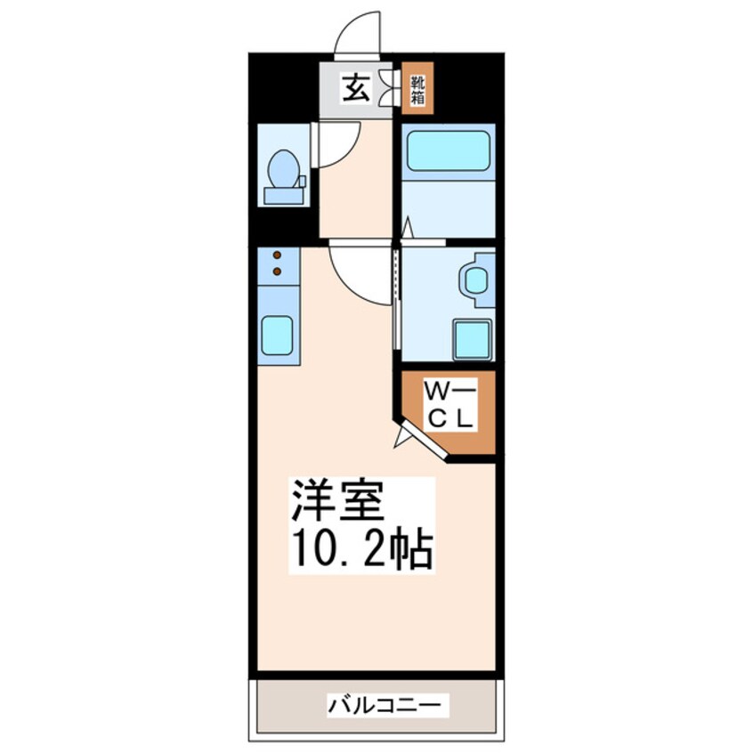 間取図 NS本荘