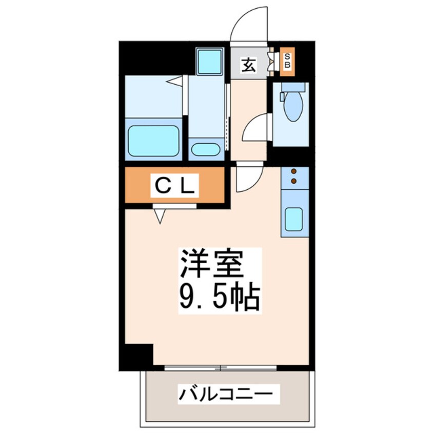 間取図 ダコタハウス世安