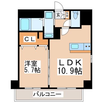 間取図 ダコタハウス世安