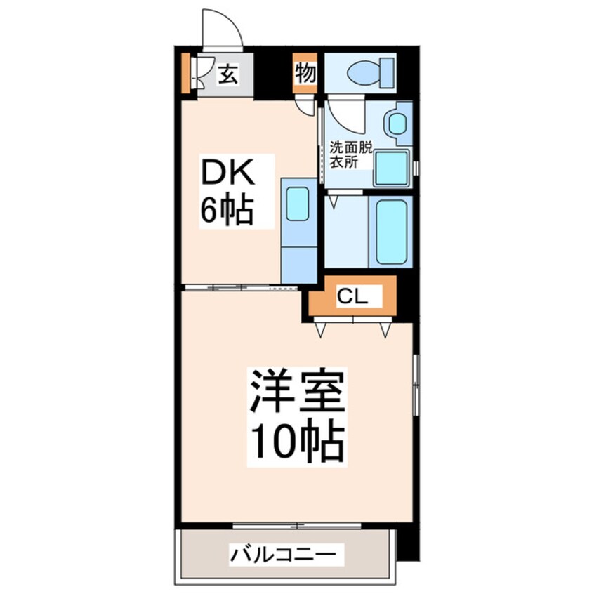 間取図 リリーマンション