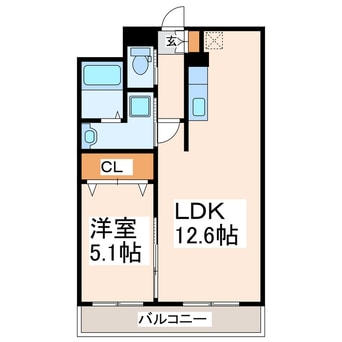 間取図 グランディールはませんⅠ