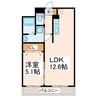 グランディールはませんⅠ 1LDKの間取り