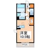 アザック花園 1Rの間取り
