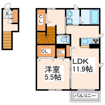 間取図 フォーサイト出仲間B