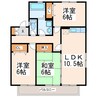 プレミールＡ 3LDKの間取り
