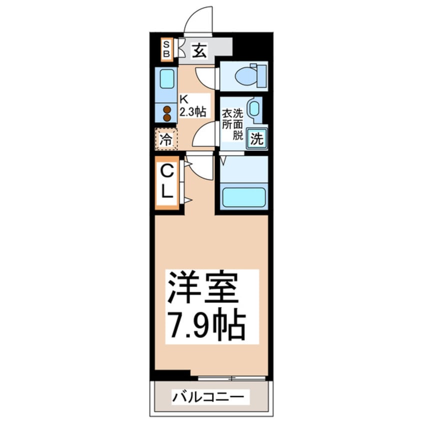 間取図 シティ オブ ドリームズ九品寺