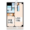 Rose　Residence 1LDKの間取り