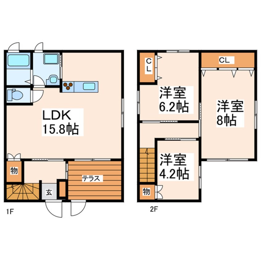 間取図 アプローズはません