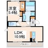 サニーフラット８８ 1LDKの間取り
