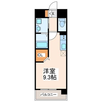 間取図 ホワイトステージ水前寺公園