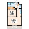 エルフィナ八王寺A・B・C・D 1LDKの間取り