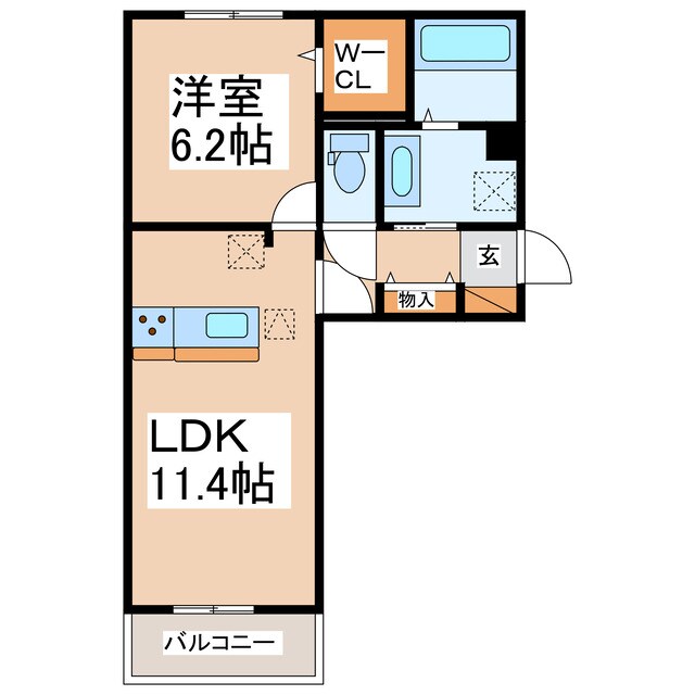 間取り図 ラ・ルーチェ