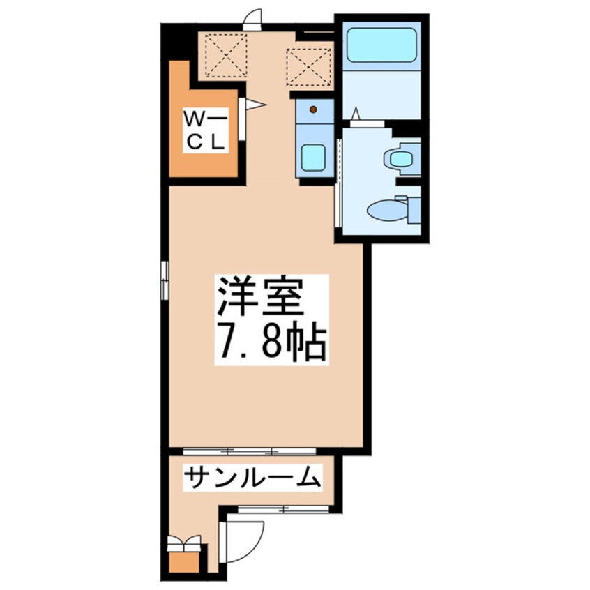 間取図 レスペランス出水