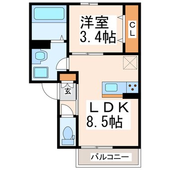 間取図 リヴィエール