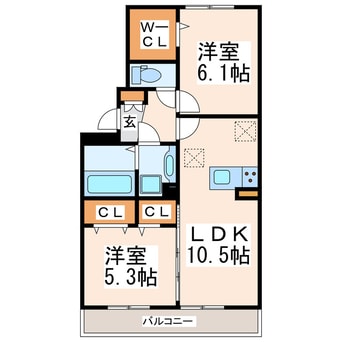 間取図 ハピネス江越