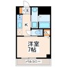 CASA　BIANCA九品寺 1Kの間取り