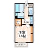 熊本バス/城南 徒歩1分 1階 築3年 1Kの間取り