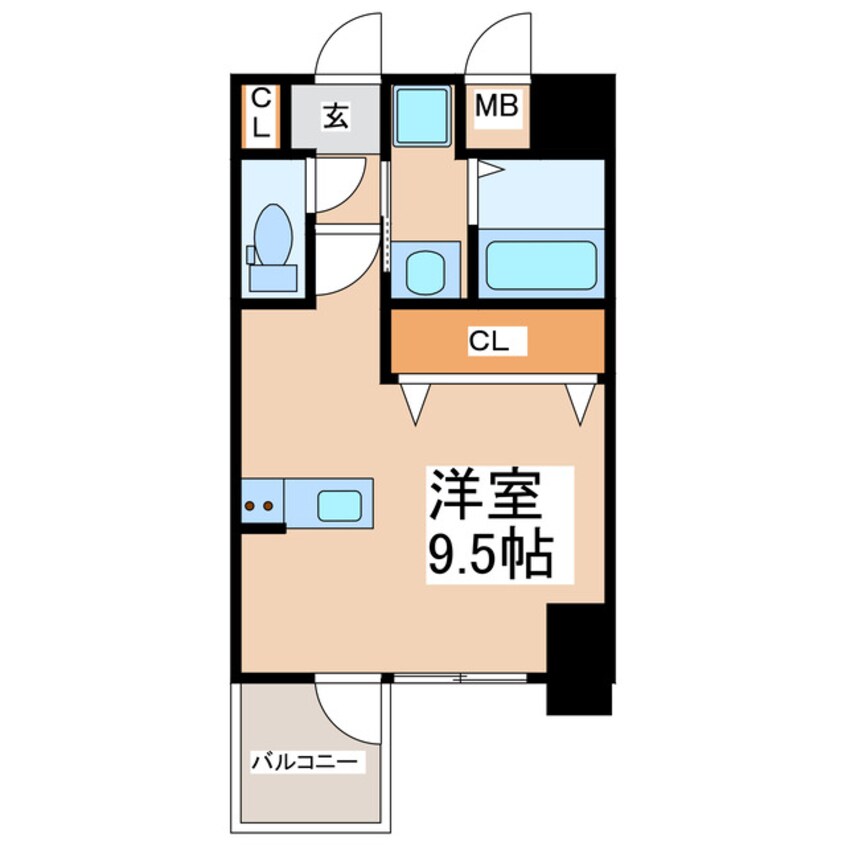 間取図 タウンブルグ新町