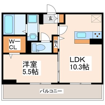 間取図 サニーコート十禅寺